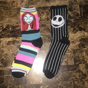 Jack and Sally Socks